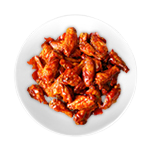6 Pcs Of Bbq Wings 