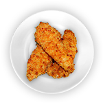 3 Pcs Of Chicken Goujons & 1 Dip 